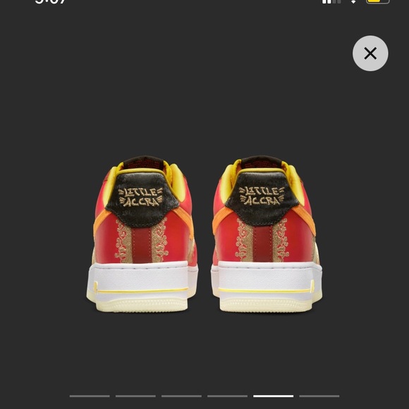 Nike Air Force 1 Low ‘07 Little Accra Men’s 12 - Picture 4 of 5